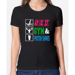Camiseta barata de mujer GYM Entreno 10€
