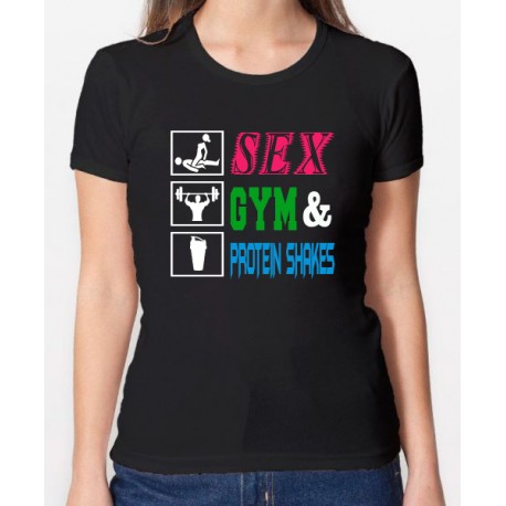 Camiseta GYM de mujer Motivación Rutina 10€ Ropa deportiva barata