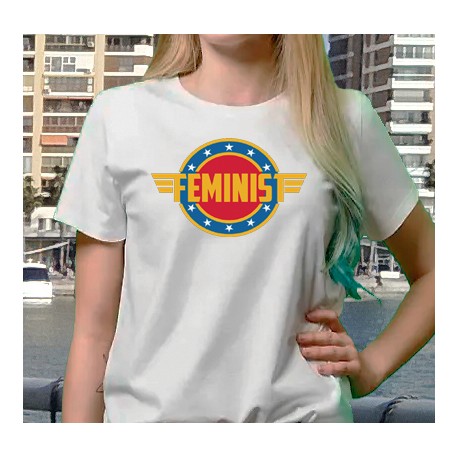 Camiseta chica FEMINISTA  10€ Camiseta Feminist molona de mujer