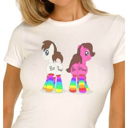 Camiseta Pony  LGTB PRIDE mujer